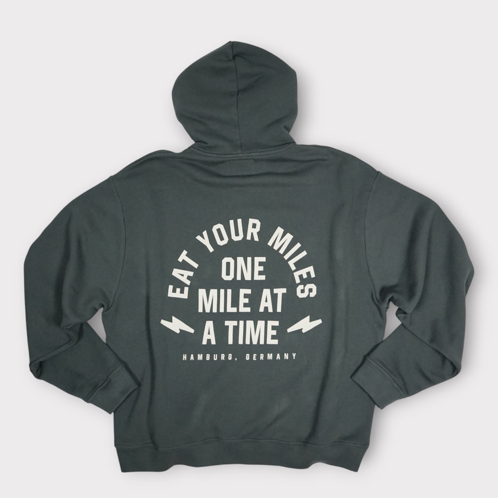 Zipper Hoodie "Distance Supply" (Dark Grey)